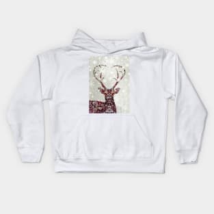 Snow Deer Kids Hoodie